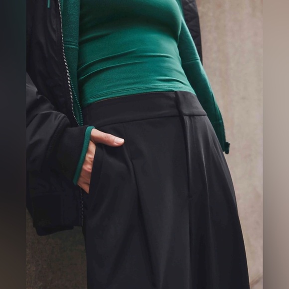 Athleta Pants - Athleta Pinnacle High Rise Trousers Black 0P Professional Pant Comfort Workwear